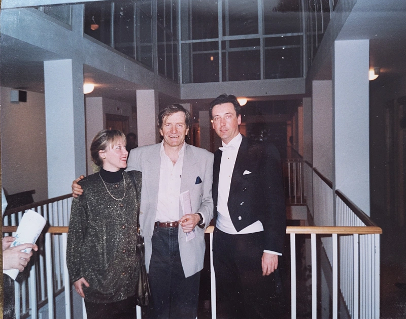 Gordana Komericki como solista y M. Shostakóvich